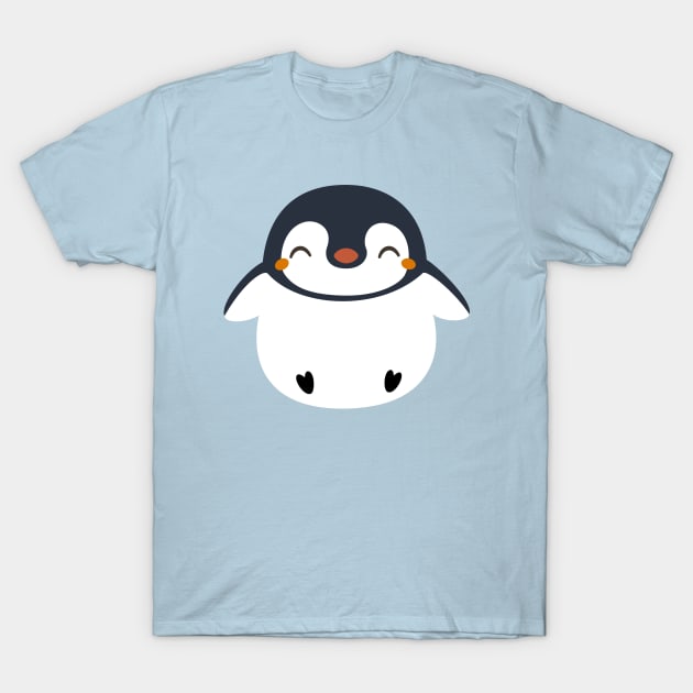 Kawaii Cute Penguin T-Shirt by happinessinatee